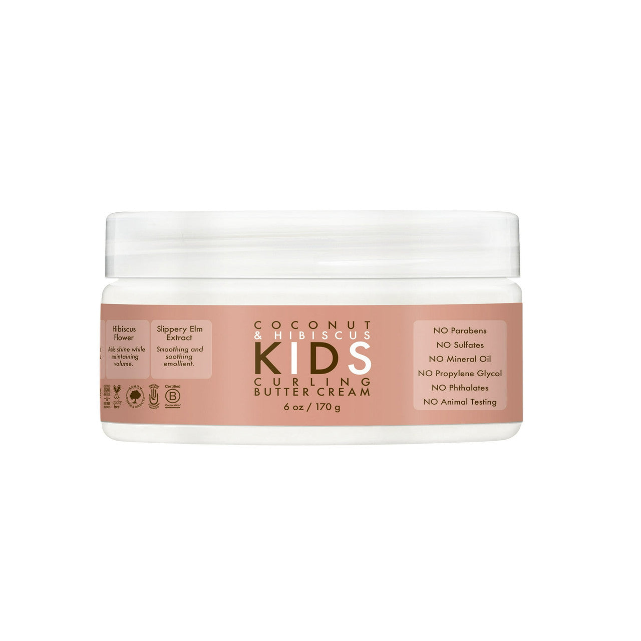 Shea Moisture Coconut And Hibiscus Kids Curl Butter Hair Cream, 6 Oz